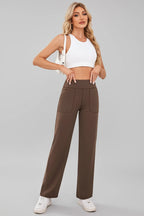 Lovelet High Waist Active Pants with Pockets