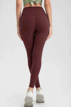Wide Waistband Slim Fit Active Leggings