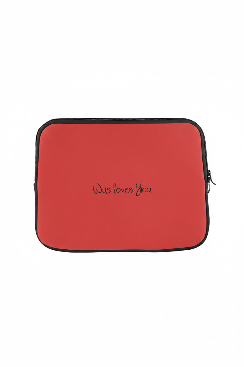 Was Loves You Laptop Case