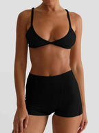 Seamless Bra and High Waist Shorts Active Set