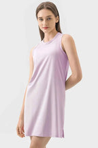 Millennia Round Neck Sleeveless Active Dress