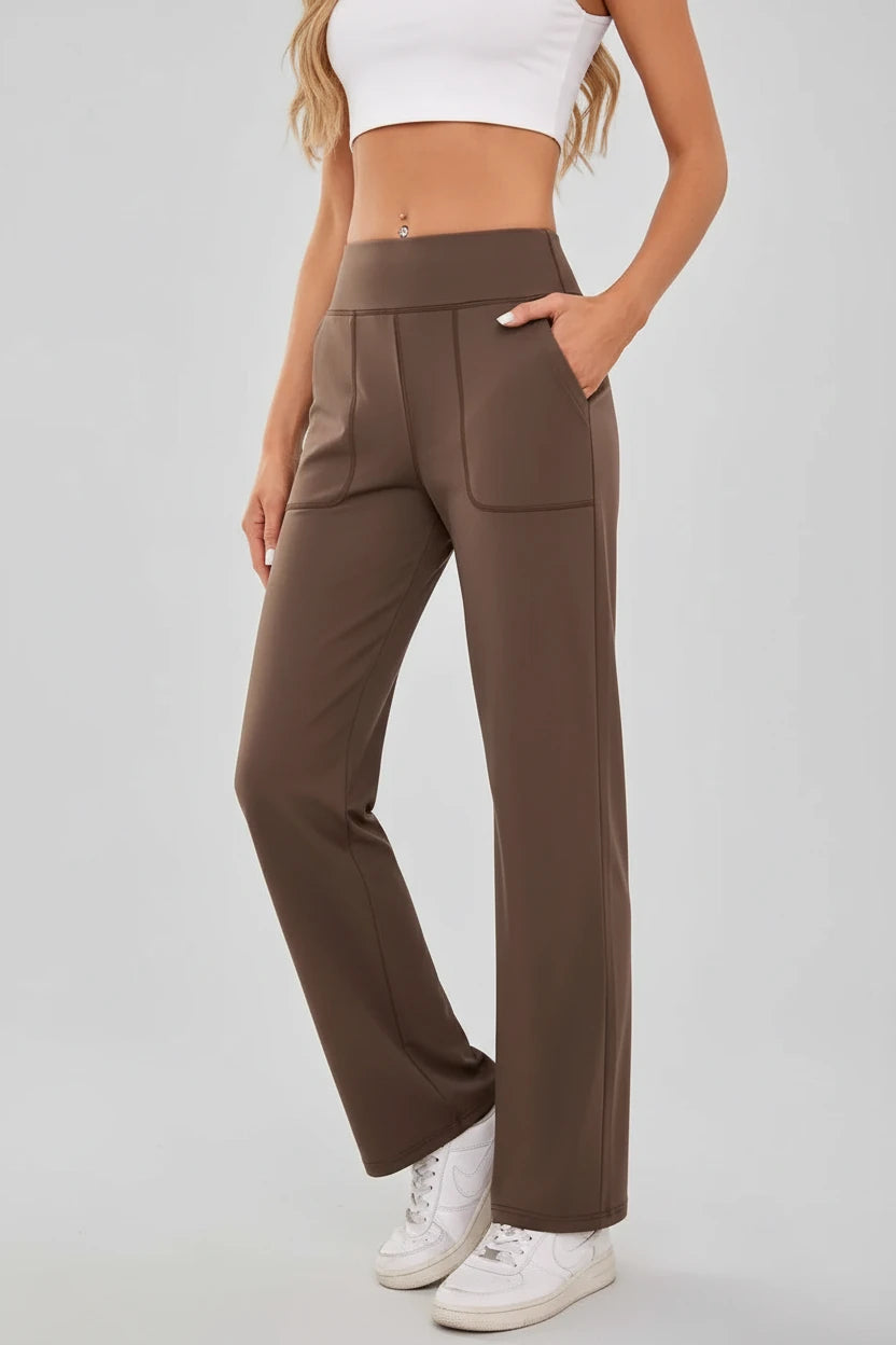 Lovelet High Waist Active Pants with Pockets