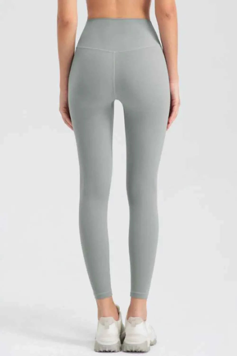 Wide Waistband Slim Fit Active Leggings