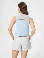 Millennia Round Neck Cropped Active Tank